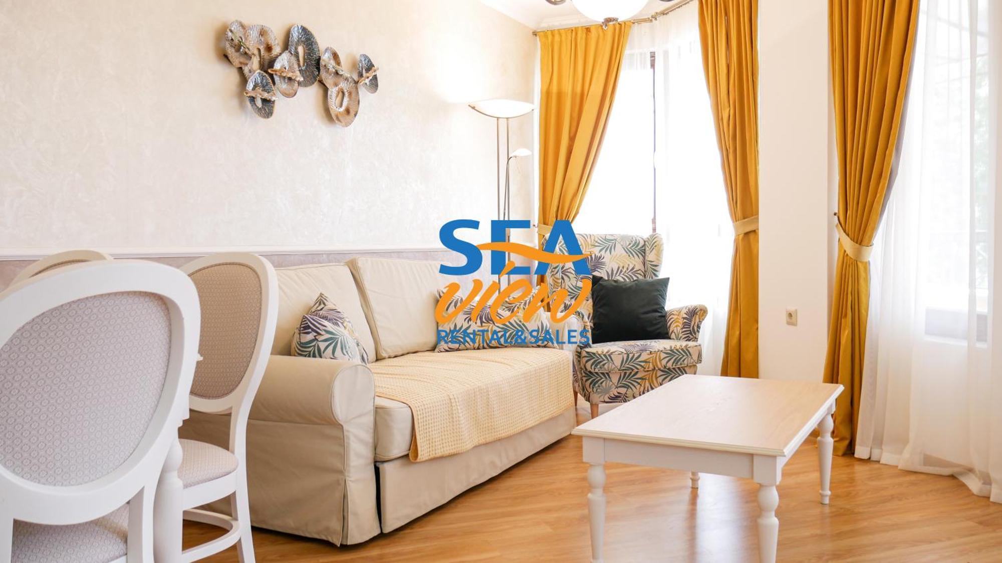 Sea View Rental Front Beach Golden Sands Exterior photo
